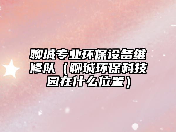 聊城專業(yè)環(huán)保設(shè)備維修隊(duì)（聊城環(huán)?？萍紙@在什么位置）