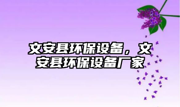 文安縣環(huán)保設(shè)備，文安縣環(huán)保設(shè)備廠家