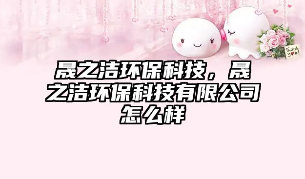 晟之潔環(huán)?？萍?，晟之潔環(huán)保科技有限公司怎么樣