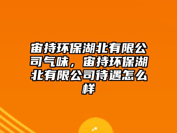 宙持環(huán)保湖北有限公司氣味，宙持環(huán)保湖北有限公司待遇怎么樣