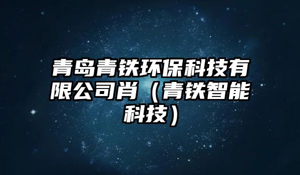 青島青鐵環(huán)?？萍加邢薰拘ぃㄇ噼F智能科技）