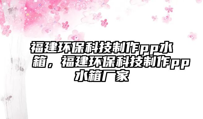 福建環(huán)?？萍贾谱鱬p水箱，福建環(huán)?？萍贾谱鱬p水箱廠家