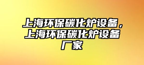 上海環(huán)保碳化爐設(shè)備，上海環(huán)保碳化爐設(shè)備廠家