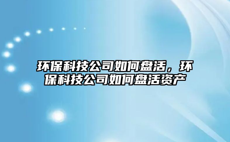 環(huán)?？萍脊救绾伪P活，環(huán)?？萍脊救绾伪P活資產(chǎn)