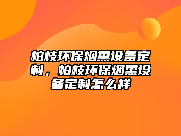 柏枝環(huán)保煙熏設(shè)備定制，柏枝環(huán)保煙熏設(shè)備定制怎么樣