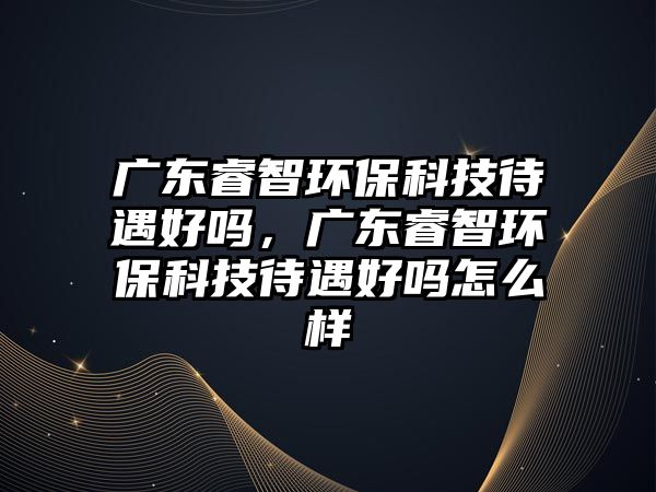 廣東睿智環(huán)?？萍即龊脝?，廣東睿智環(huán)?？萍即龊脝嵩趺礃? class=