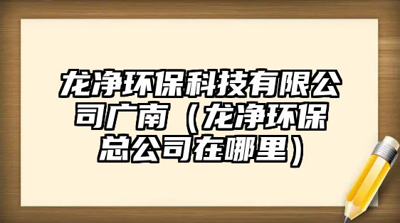 龍凈環(huán)?？萍加邢薰緩V南（龍凈環(huán)?？偣驹谀睦铮?/> 
									</a>
									<h4 class=