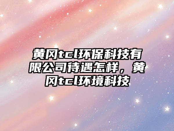 黃岡tcl環(huán)?？萍加邢薰敬鲈鯓?，黃岡tcl環(huán)境科技