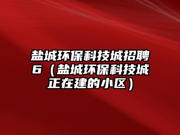 鹽城環(huán)?？萍汲钦衅?（鹽城環(huán)?？萍汲钦诮ǖ男^(qū)）