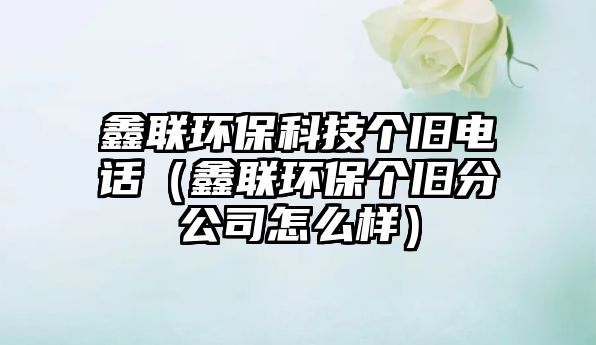 鑫聯(lián)環(huán)?？萍紓€(gè)舊電話（鑫聯(lián)環(huán)保個(gè)舊分公司怎么樣）