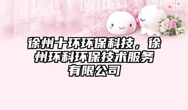 徐州十環(huán)環(huán)?？萍?，徐州環(huán)科環(huán)保技術服務有限公司