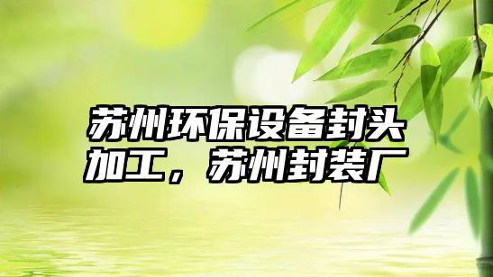 蘇州環(huán)保設(shè)備封頭加工，蘇州封裝廠