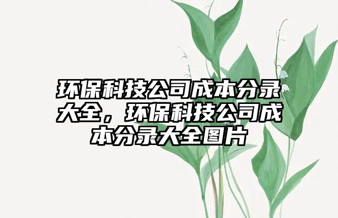 環(huán)?？萍脊境杀痉咒洿笕h(huán)?？萍脊境杀痉咒洿笕珗D片