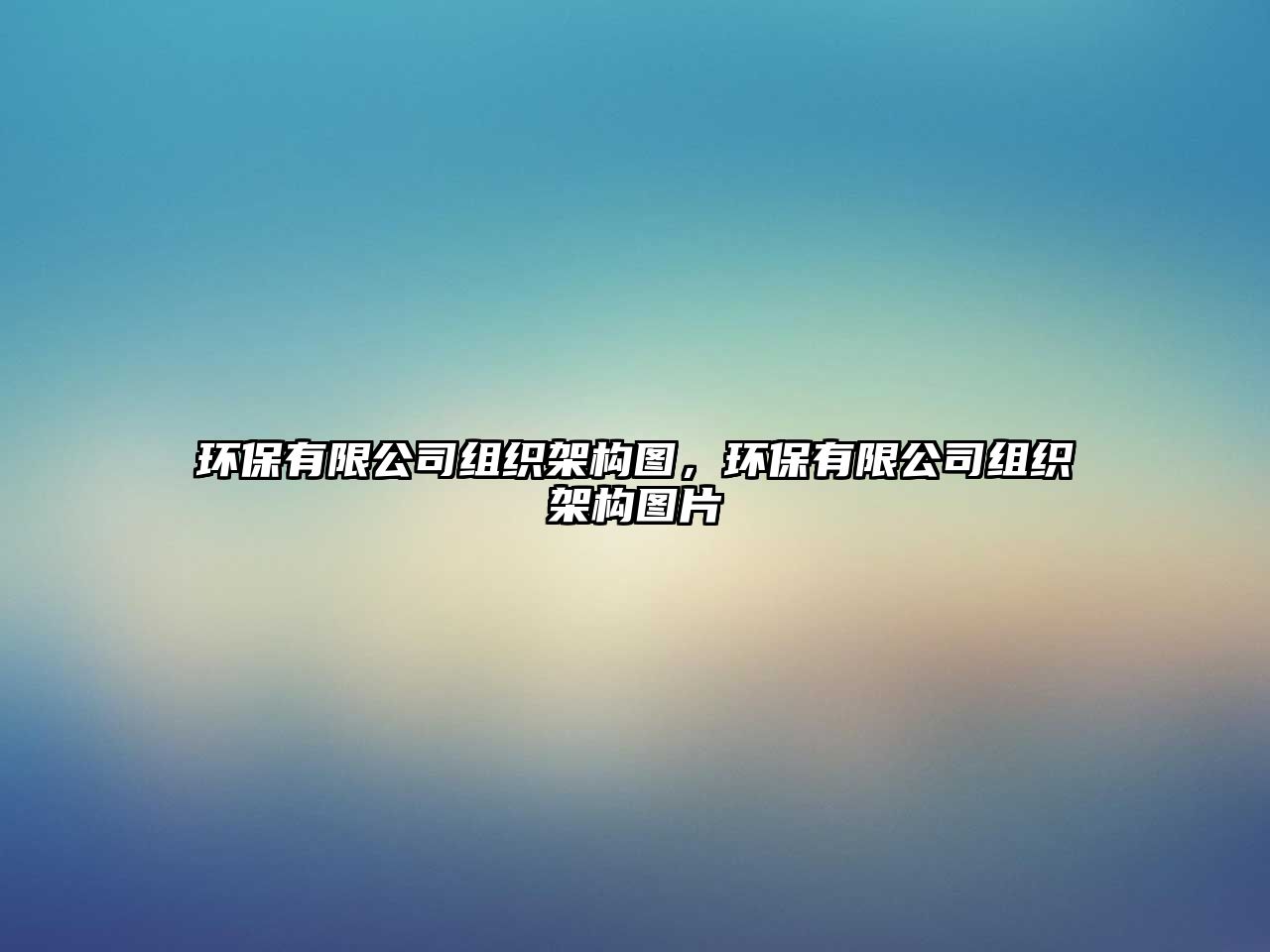 環(huán)保有限公司組織架構(gòu)圖，環(huán)保有限公司組織架構(gòu)圖片