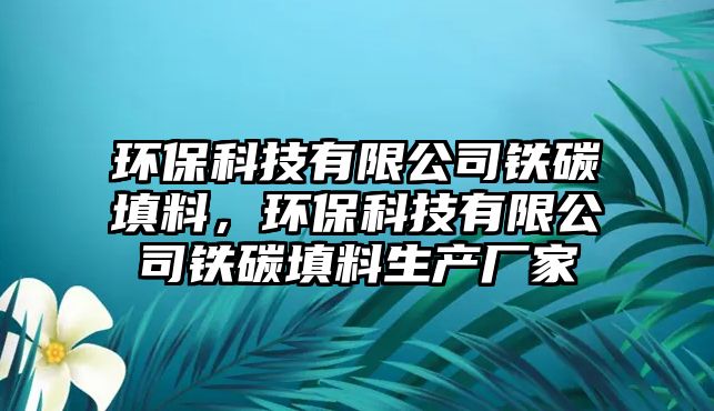 環(huán)保科技有限公司鐵碳填料，環(huán)?？萍加邢薰捐F碳填料生產(chǎn)廠家