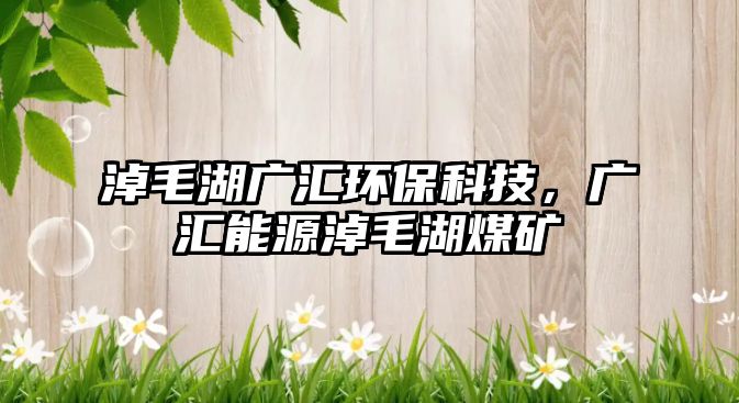淖毛湖廣匯環(huán)保科技，廣匯能源淖毛湖煤礦