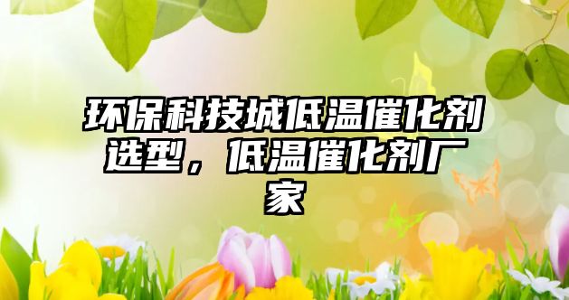 環(huán)?？萍汲堑蜏卮呋瘎┻x型，低溫催化劑廠家