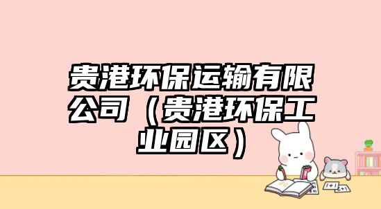 貴港環(huán)保運(yùn)輸有限公司（貴港環(huán)保工業(yè)園區(qū)）
