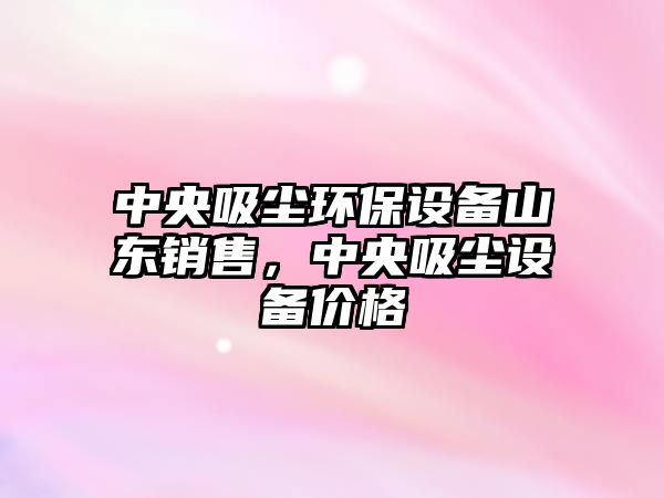 中央吸塵環(huán)保設(shè)備山東銷售，中央吸塵設(shè)備價(jià)格