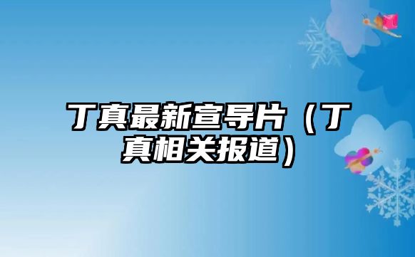 丁真最新宣導(dǎo)片（丁真相關(guān)報道）