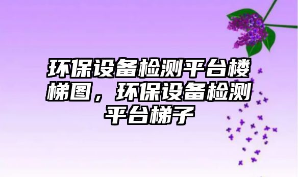 環(huán)保設(shè)備檢測(cè)平臺(tái)樓梯圖，環(huán)保設(shè)備檢測(cè)平臺(tái)梯子