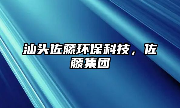 汕頭佐藤環(huán)?？萍?，佐藤集團(tuán)