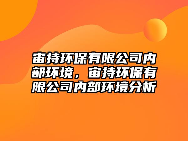 宙持環(huán)保有限公司內(nèi)部環(huán)境，宙持環(huán)保有限公司內(nèi)部環(huán)境分析