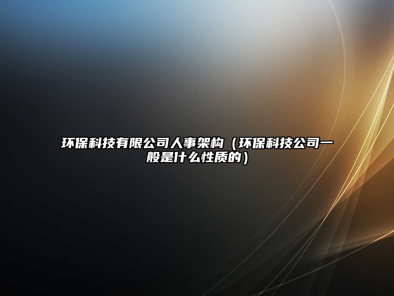 環(huán)?？萍加邢薰救耸录軜?gòu)（環(huán)?？萍脊疽话闶鞘裁葱再|(zhì)的）