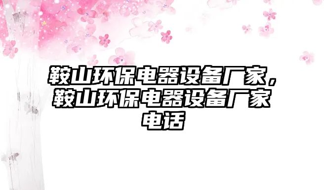 鞍山環(huán)保電器設備廠家，鞍山環(huán)保電器設備廠家電話