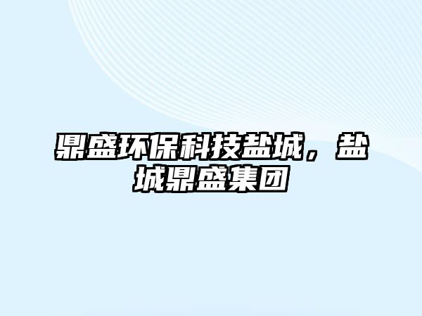鼎盛環(huán)?？萍见}城，鹽城鼎盛集團(tuán)