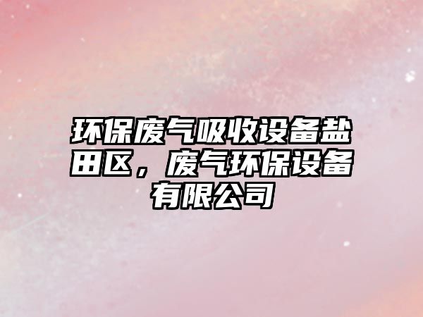 環(huán)保廢氣吸收設(shè)備鹽田區(qū)，廢氣環(huán)保設(shè)備有限公司