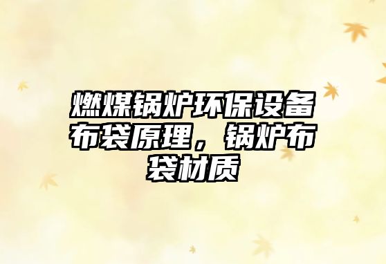 燃煤鍋爐環(huán)保設(shè)備布袋原理，鍋爐布袋材質(zhì)