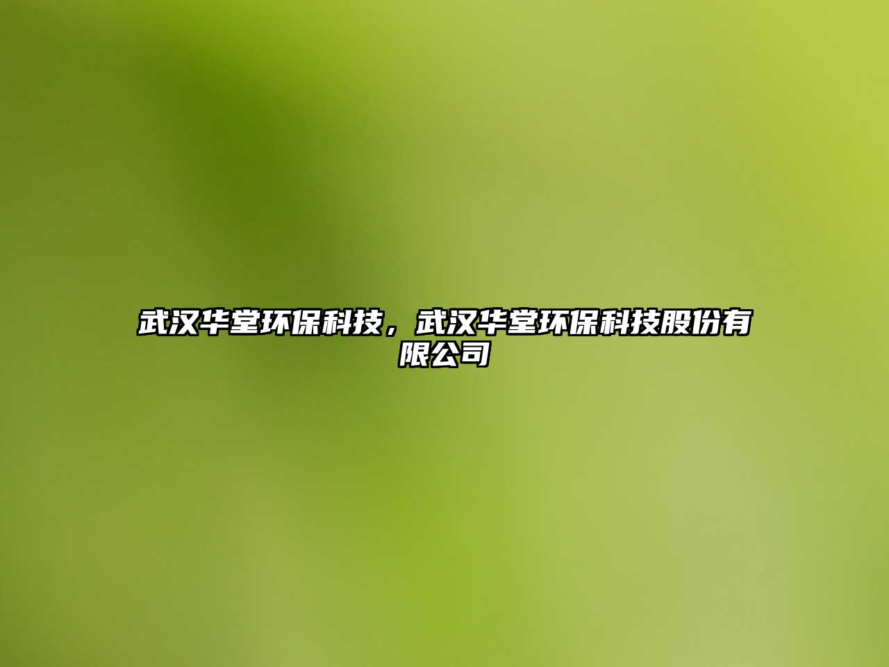 武漢華堂環(huán)?？萍迹錆h華堂環(huán)?？萍脊煞萦邢薰?/> 
									</a>
									<h4 class=