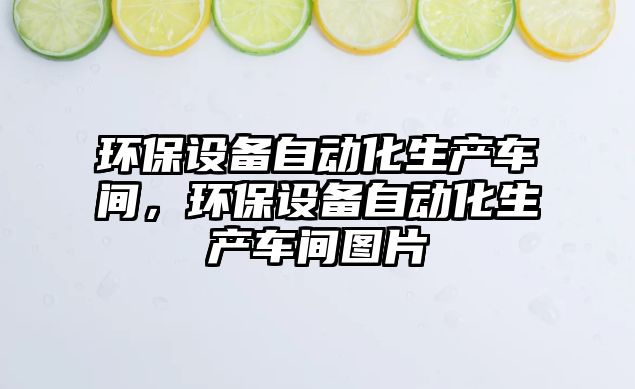 環(huán)保設(shè)備自動化生產(chǎn)車間，環(huán)保設(shè)備自動化生產(chǎn)車間圖片