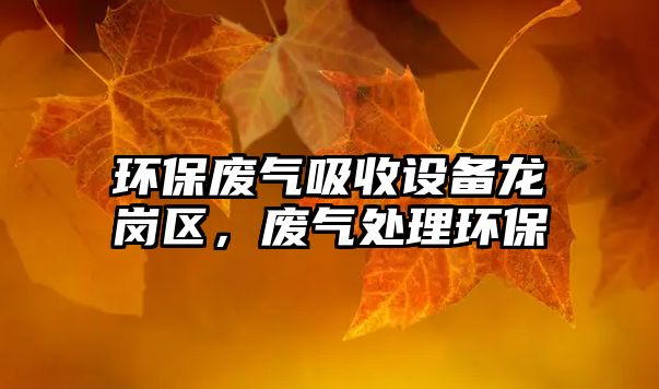 環(huán)保廢氣吸收設備龍崗區(qū)，廢氣處理環(huán)保