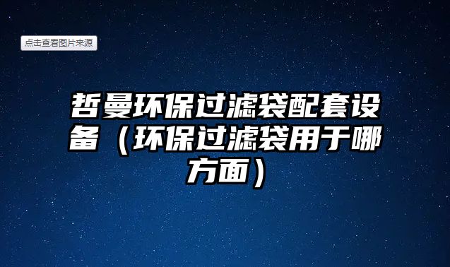 哲曼環(huán)保過濾袋配套設(shè)備（環(huán)保過濾袋用于哪方面）