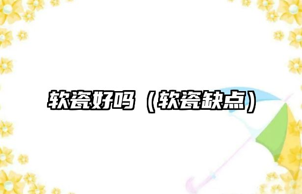 軟瓷好嗎（軟瓷缺點(diǎn)）