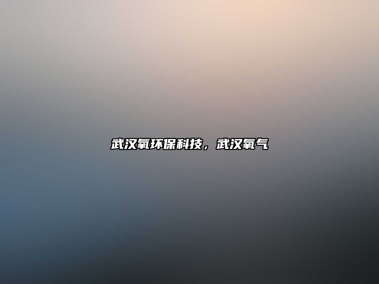 武漢氧環(huán)保科技，武漢氧氣