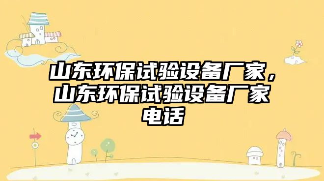 山東環(huán)保試驗(yàn)設(shè)備廠家，山東環(huán)保試驗(yàn)設(shè)備廠家電話