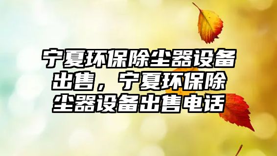 寧夏環(huán)保除塵器設(shè)備出售，寧夏環(huán)保除塵器設(shè)備出售電話