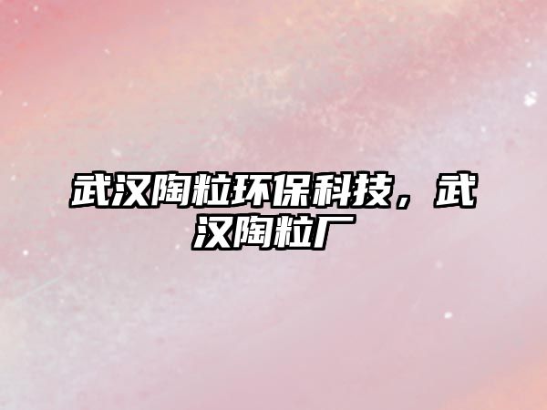武漢陶粒環(huán)?？萍?，武漢陶粒廠