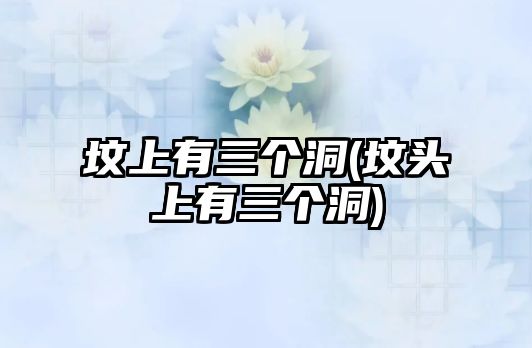 墳上有三個洞(墳頭上有三個洞)