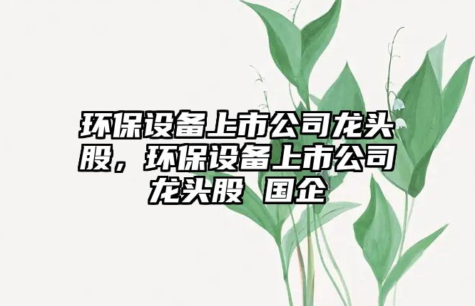 環(huán)保設(shè)備上市公司龍頭股，環(huán)保設(shè)備上市公司龍頭股 國(guó)企