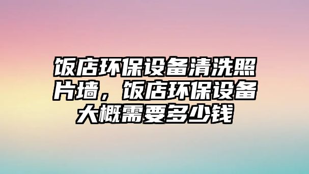 飯店環(huán)保設(shè)備清洗照片墻，飯店環(huán)保設(shè)備大概需要多少錢