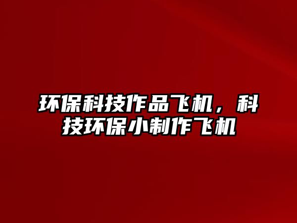 環(huán)?？萍甲髌凤w機(jī)，科技環(huán)保小制作飛機(jī)