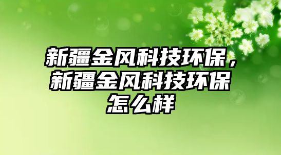 新疆金風科技環(huán)保，新疆金風科技環(huán)保怎么樣