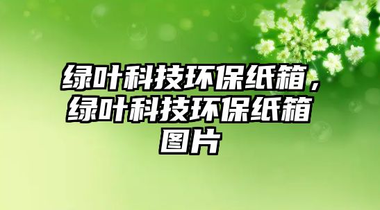 綠葉科技環(huán)保紙箱，綠葉科技環(huán)保紙箱圖片