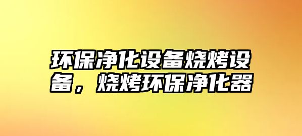 環(huán)保凈化設(shè)備燒烤設(shè)備，燒烤環(huán)保凈化器