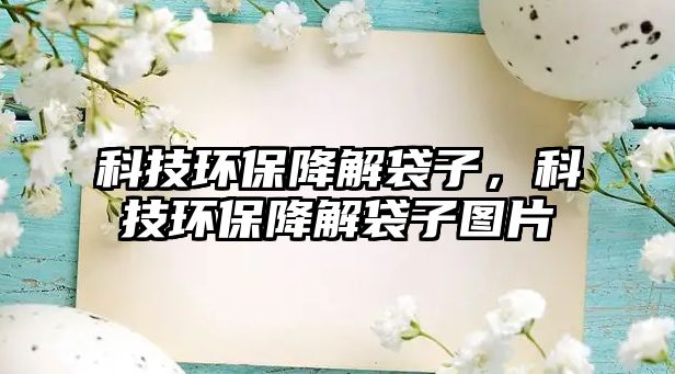 科技環(huán)保降解袋子，科技環(huán)保降解袋子圖片