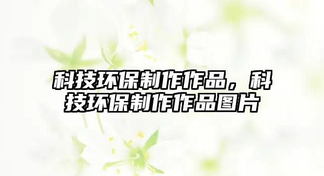科技環(huán)保制作作品，科技環(huán)保制作作品圖片
